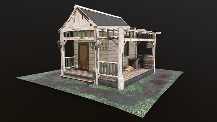 General Store 3D Model