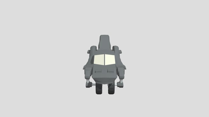 Future Car 3D Model