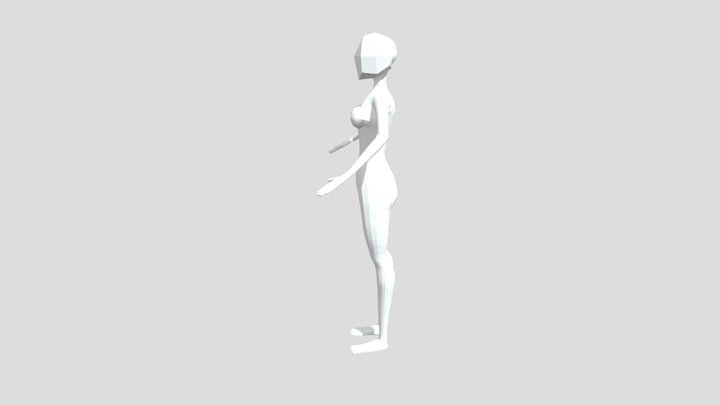 personaje diorama V3 3D Model