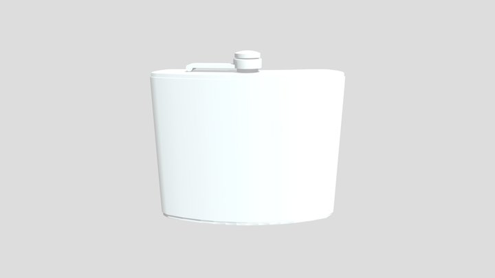 Hipflask 3D Model