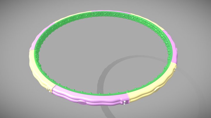 Modular_HulaHoop_Animation_Test 3D Model