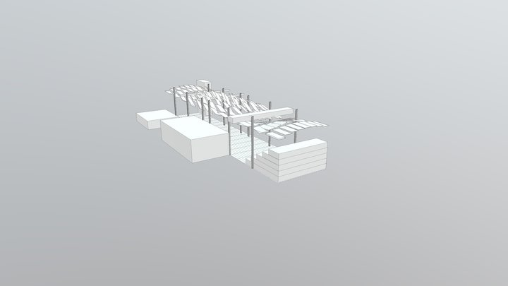 scene hall 3D Model
