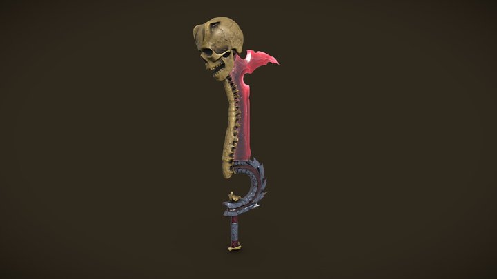 Skullsickle (Fantasy Sword)