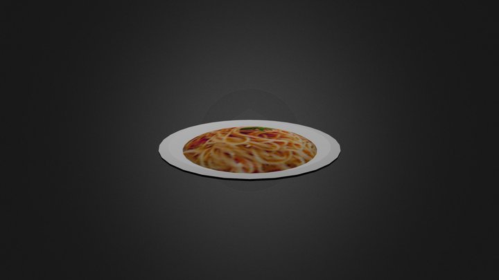 Spaghetti 3D Model