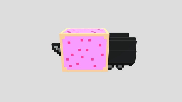 Nyan Cat! (3d version) 3D Model