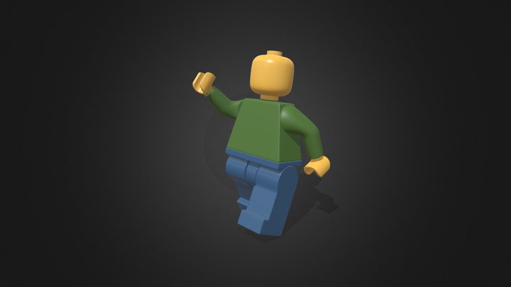 Lego Man 3D Model