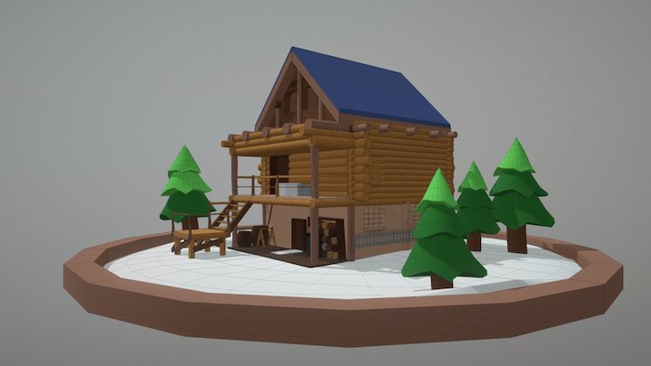 Cabaña :-3 3D Model