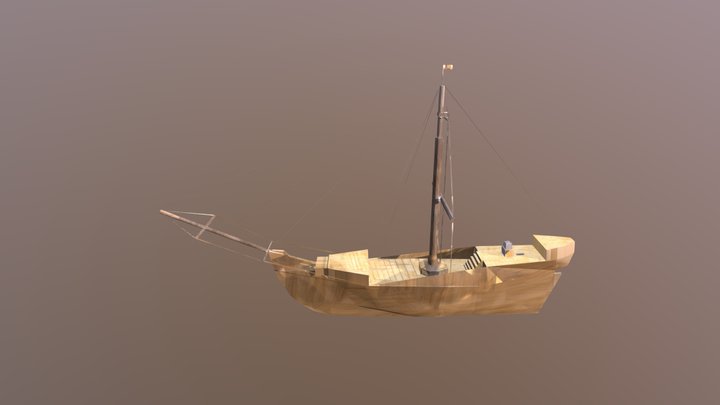 Корабль Никиты 2 3D Model