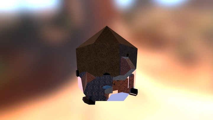 Random Adventure Platformer Hub Room 3D Model