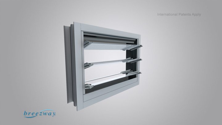 Dualair System (Dual Power) with Printed Glass 3D Model