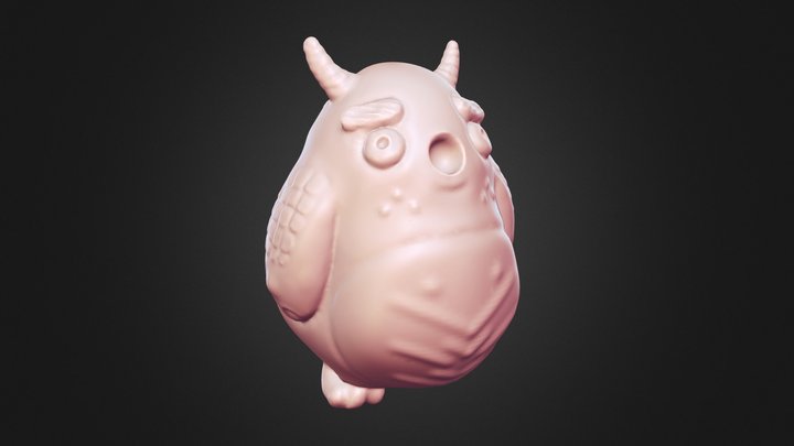 SculptJanuary19 - Day 08 Jekyll & Hyde 3D Model