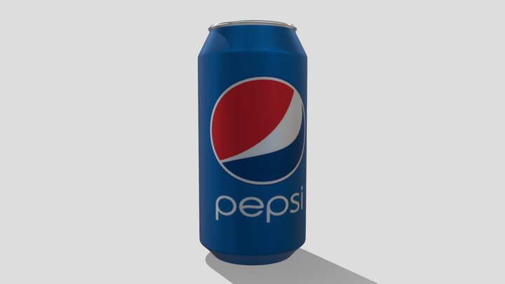 Pepsi Can 3D Model 3D Model
