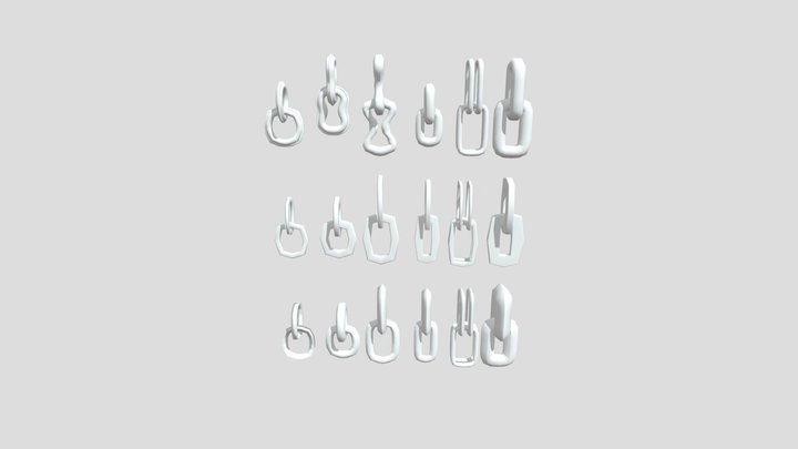 Chain Models 3D Model