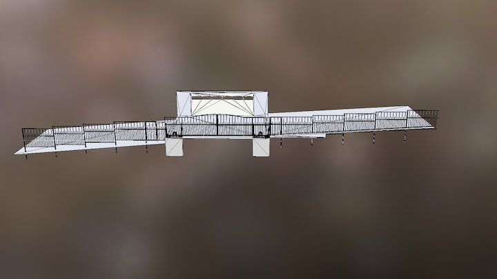 Ворота, калитки, забор 3D Model