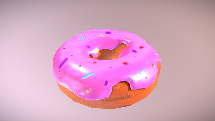 The Donut 3D Model