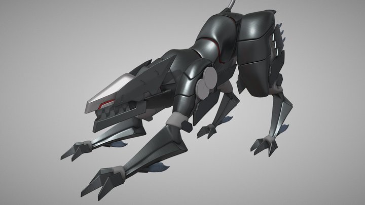 Blade Wolf 3D Model