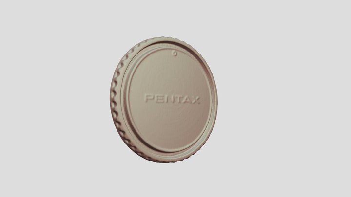 Pentax 645 Medium Format Front Body Cap – Free 3D Model STL