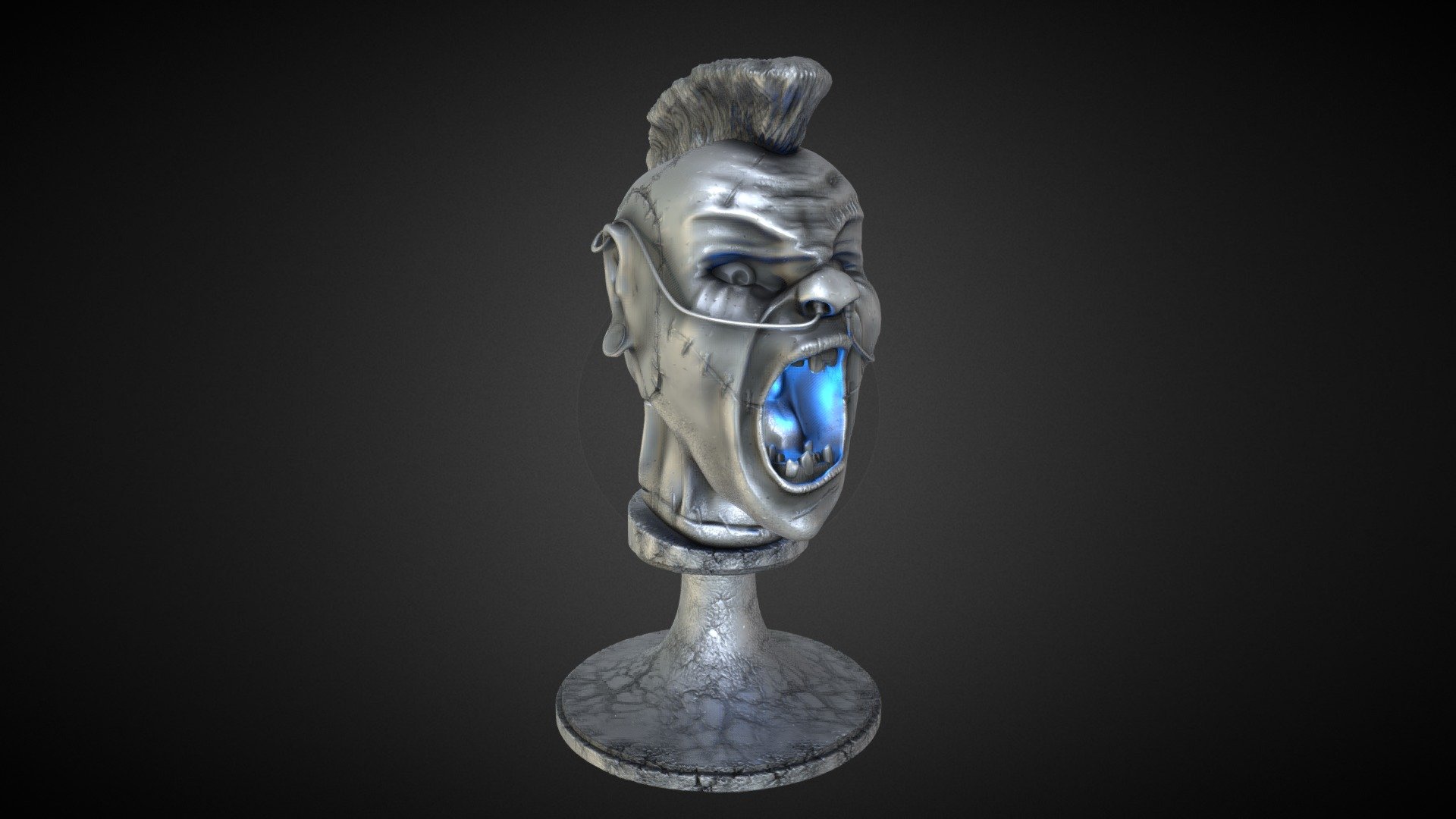 Head Model "Mad Max"