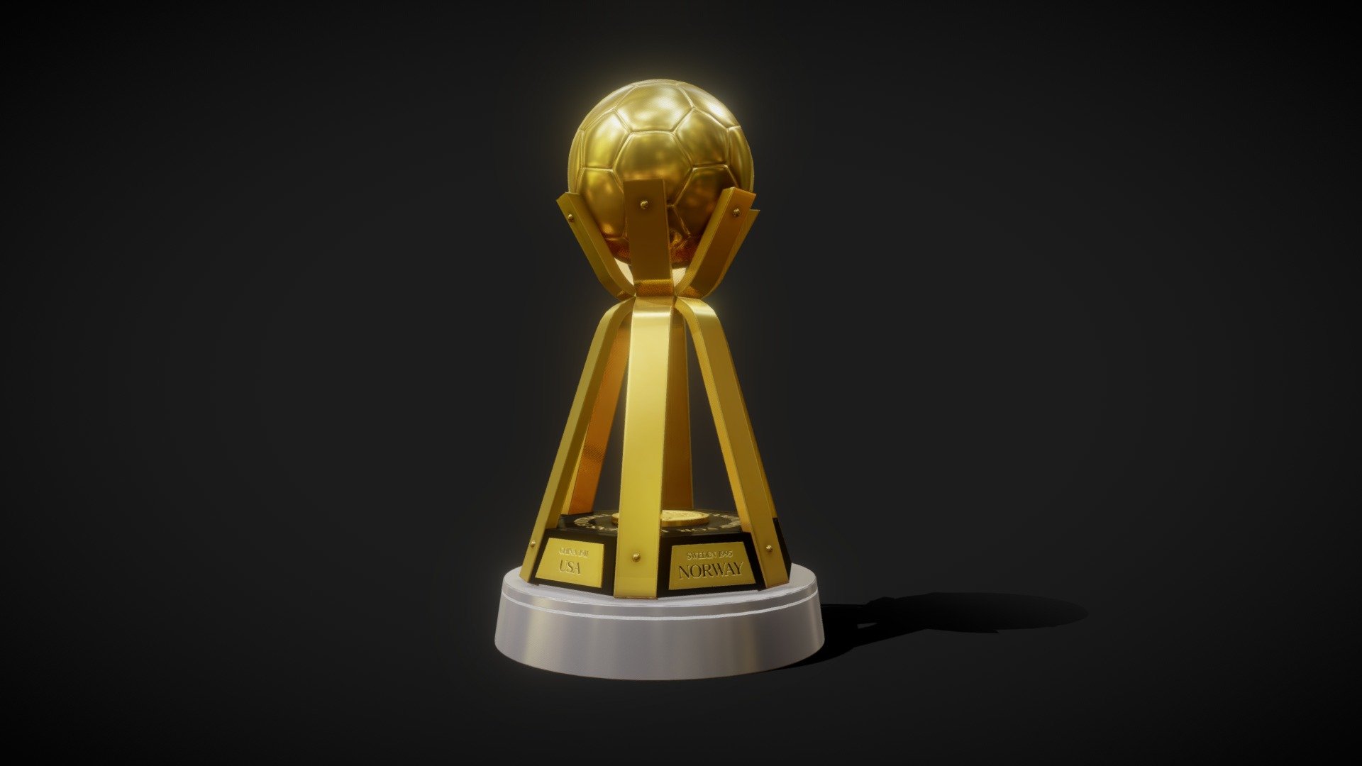 Fifa Womens World Cup Trophy - 3D model by Harry_L [9def0ef] - Sketchfab