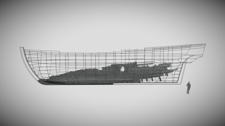 Robinson Terminal South, Feature 159, Ship 3 3D Model