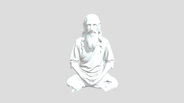 Serene Wisdom 3D Model