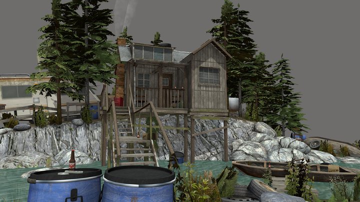 DAE - FOREST LONER 3D Model