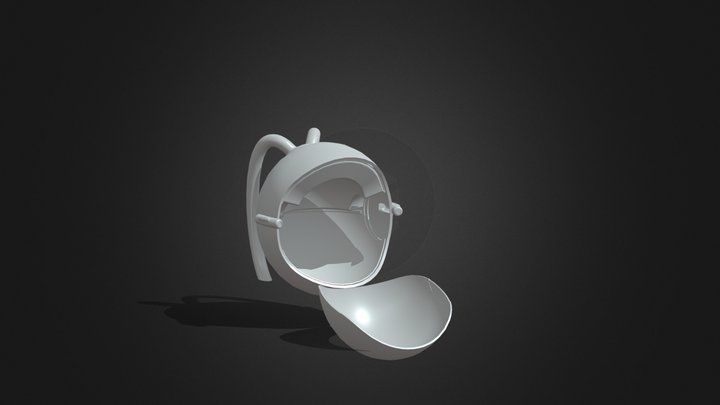 Astronout Helmet 3D Model
