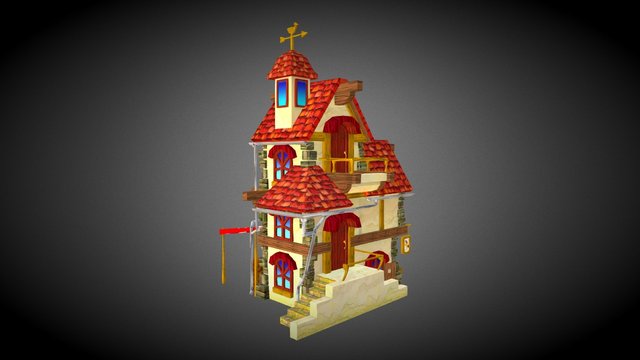 Tavern House 3D Model
