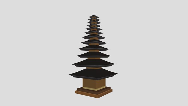 Pura Bali 3D Model
