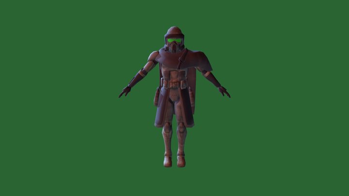 41st Green Company ARF 3D Model
