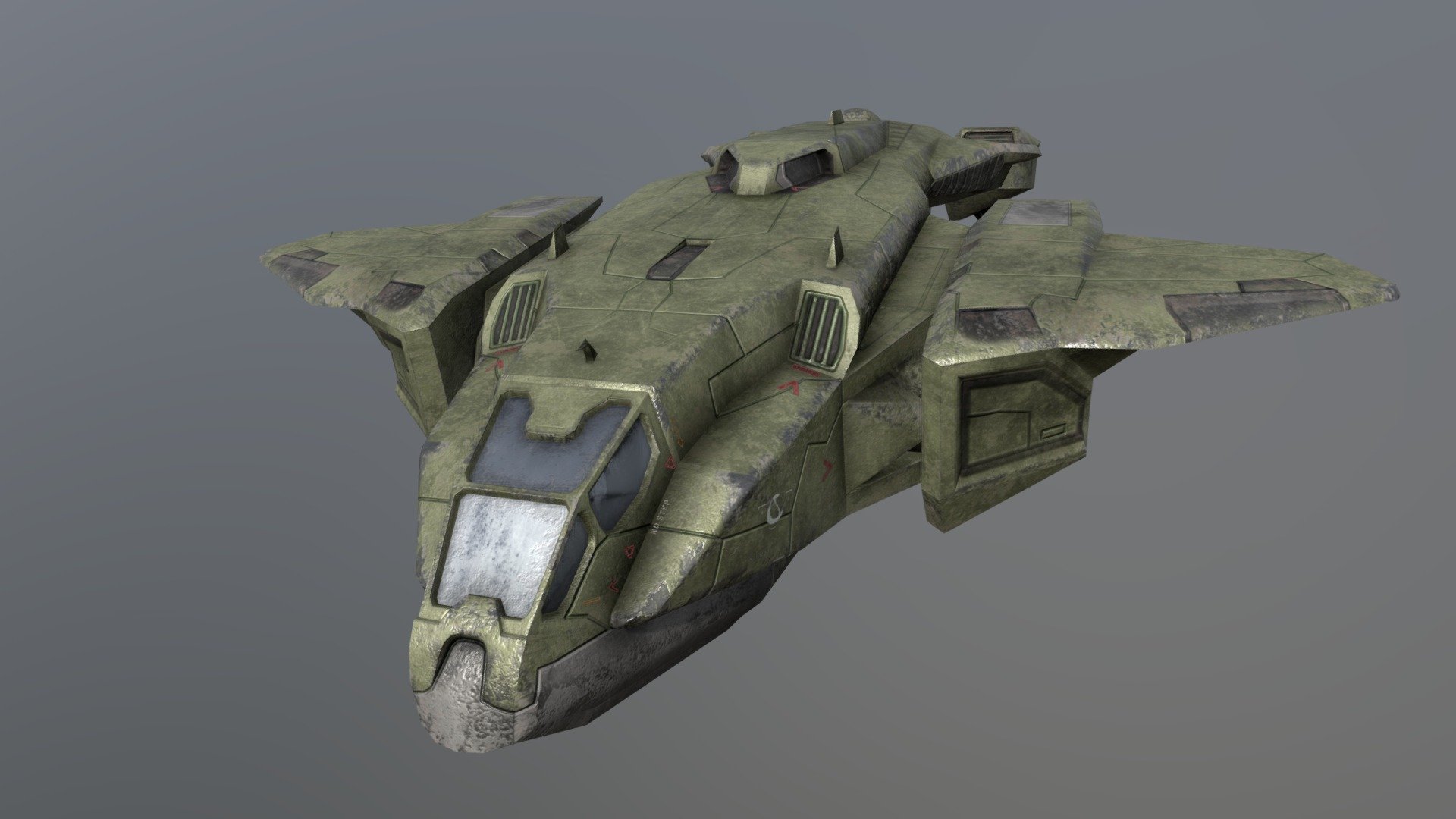 Halo 3 Pelican - Textures - 3D model by Glitch5970 (@Glitch5970 ...