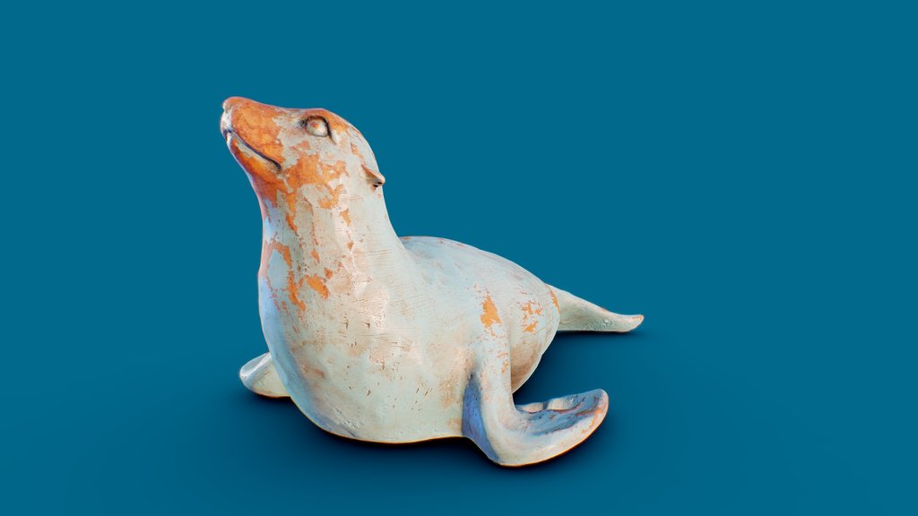Eared Seal statuette