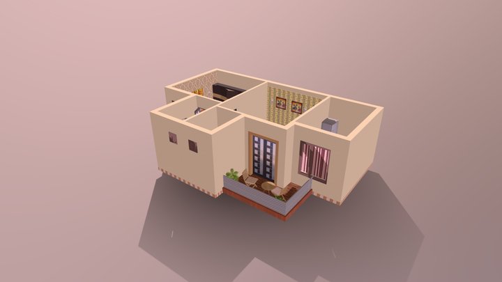 Interactive Apartment 3D Model