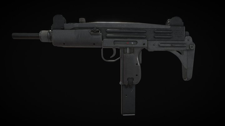 Uzi 3D Model