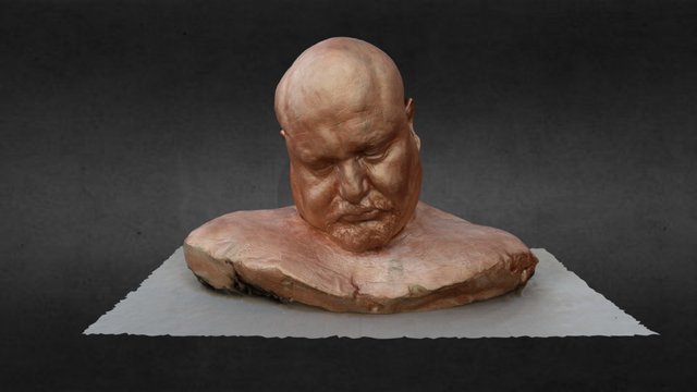 Cabeza Dorada 3D Model