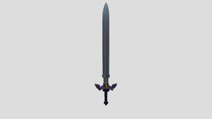 Master Sword Zelda 3D Model