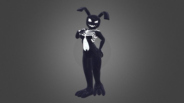 Old Posed She-Malice 3D Model