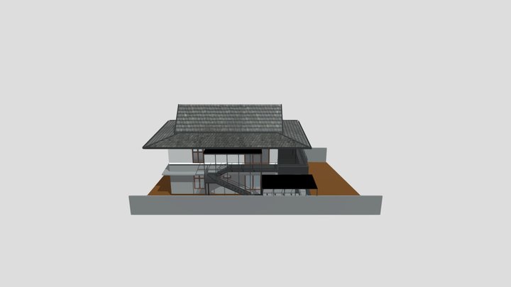BUSHRA RESIDENCE ERAMANGALAM 3D Model