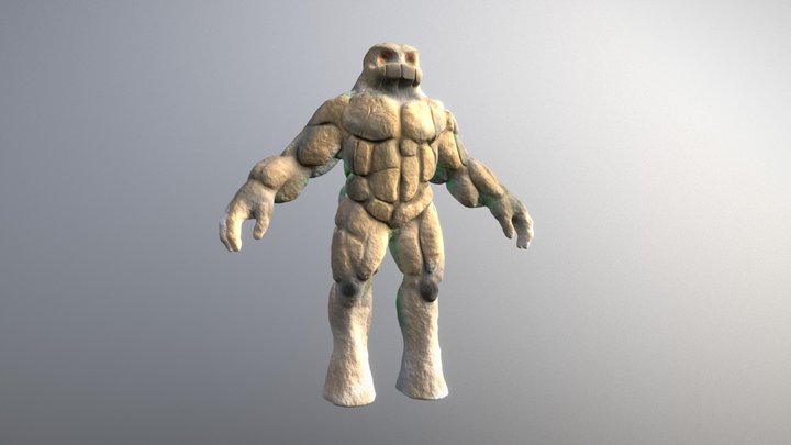 Golem 3D Model
