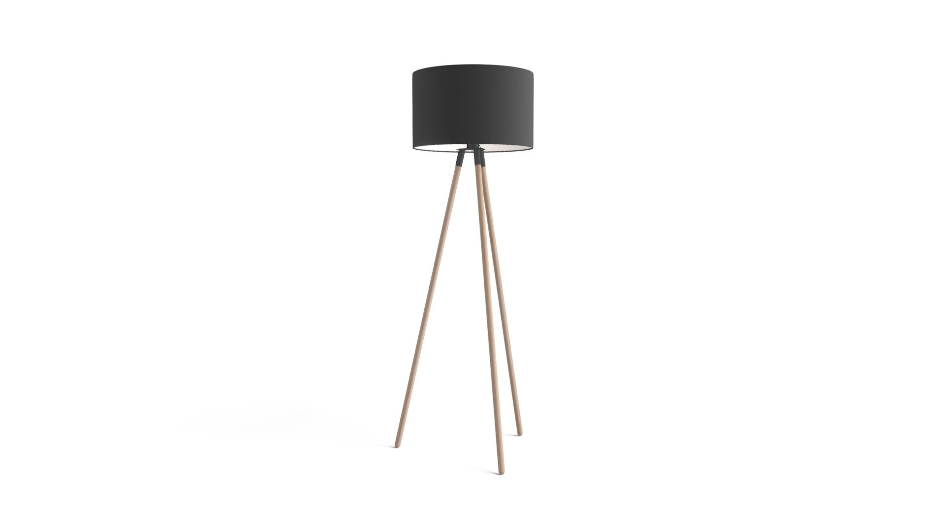 Eric Floor Lamp, Charcoal