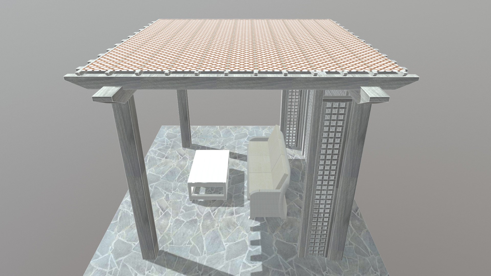 North Woods Pergola
