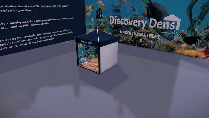 Discovery Dens - Under The Sea theme 3D Model