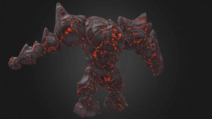 Golem 3D Model