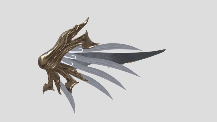 Angel Wing 3D Model