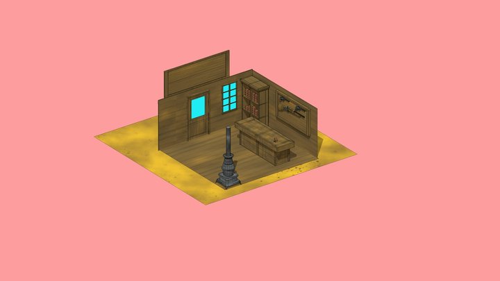 Wild West 3D Model
