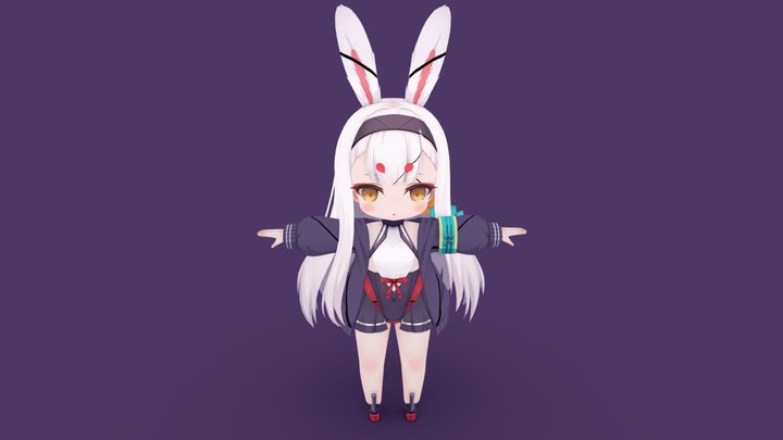 IJN Shimakaze of azure lane 17900's しまかぜ – Free 3D Model STL