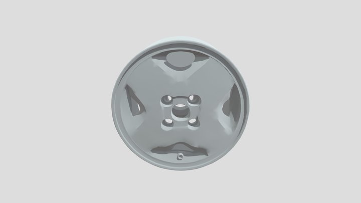 Alloy opel wheel 3D Model