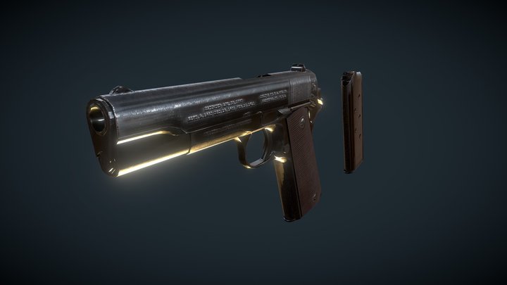 Colt 1911 3D Model