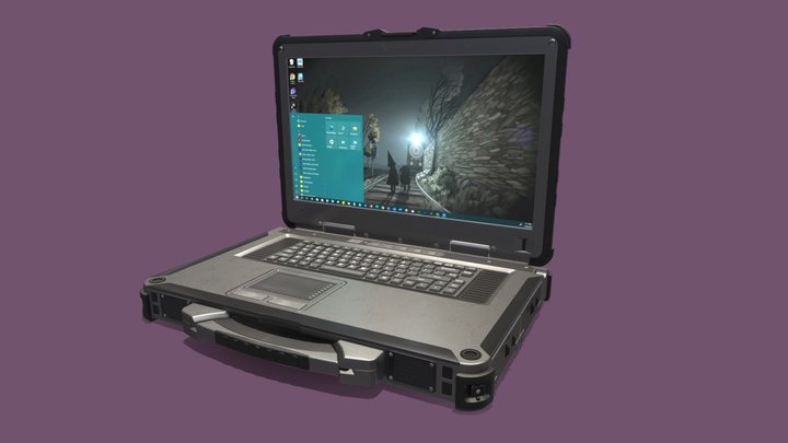 Laptop 3D Model