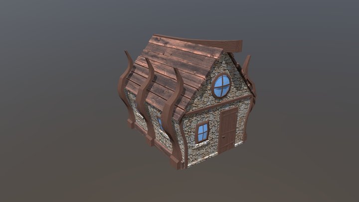 Hunter House 3D Model